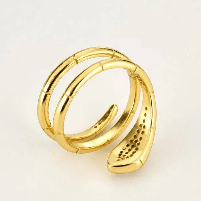 "Coiled Snake" Ring - Milas Jewels Shop