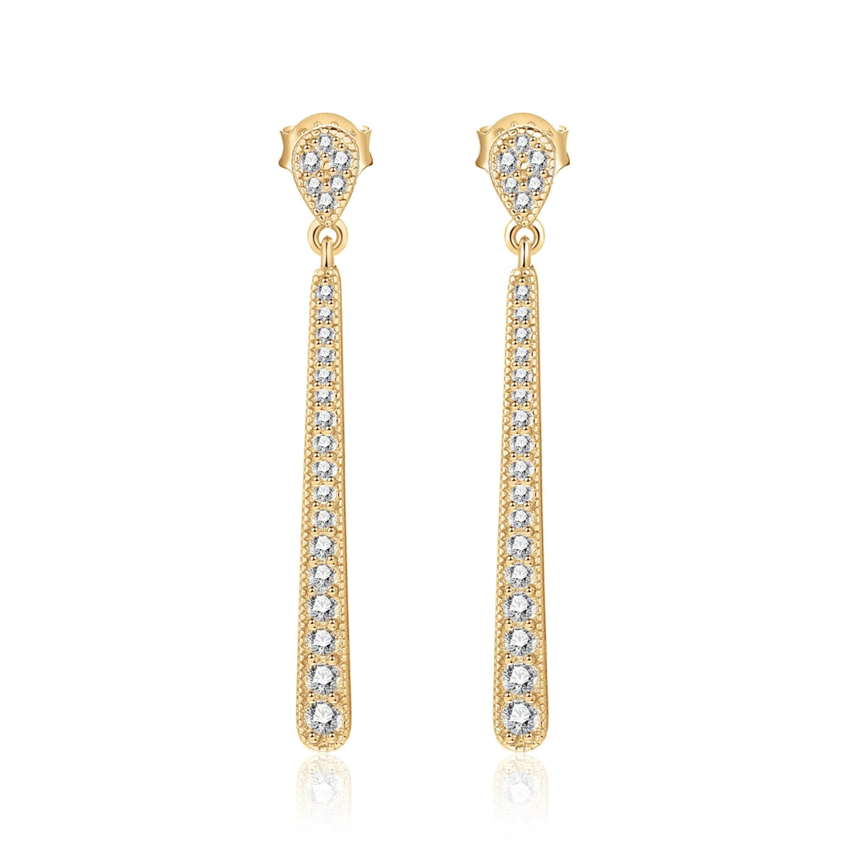 "Sparkling Goddess" Earrings - Milas Jewels Shop