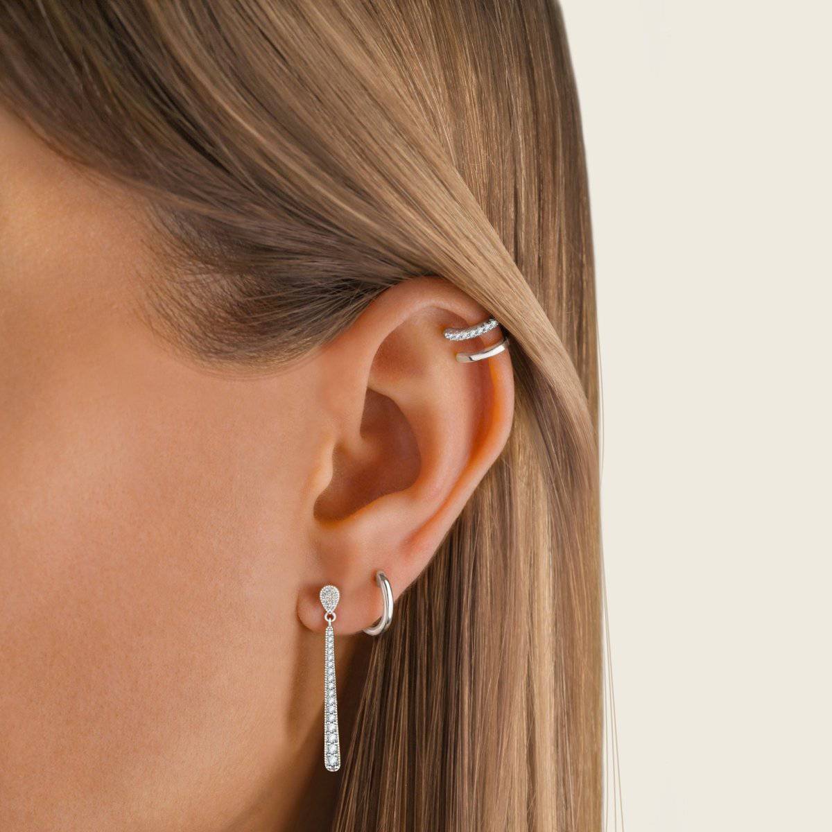 "Sparkling Goddess" Earrings - Milas Jewels Shop