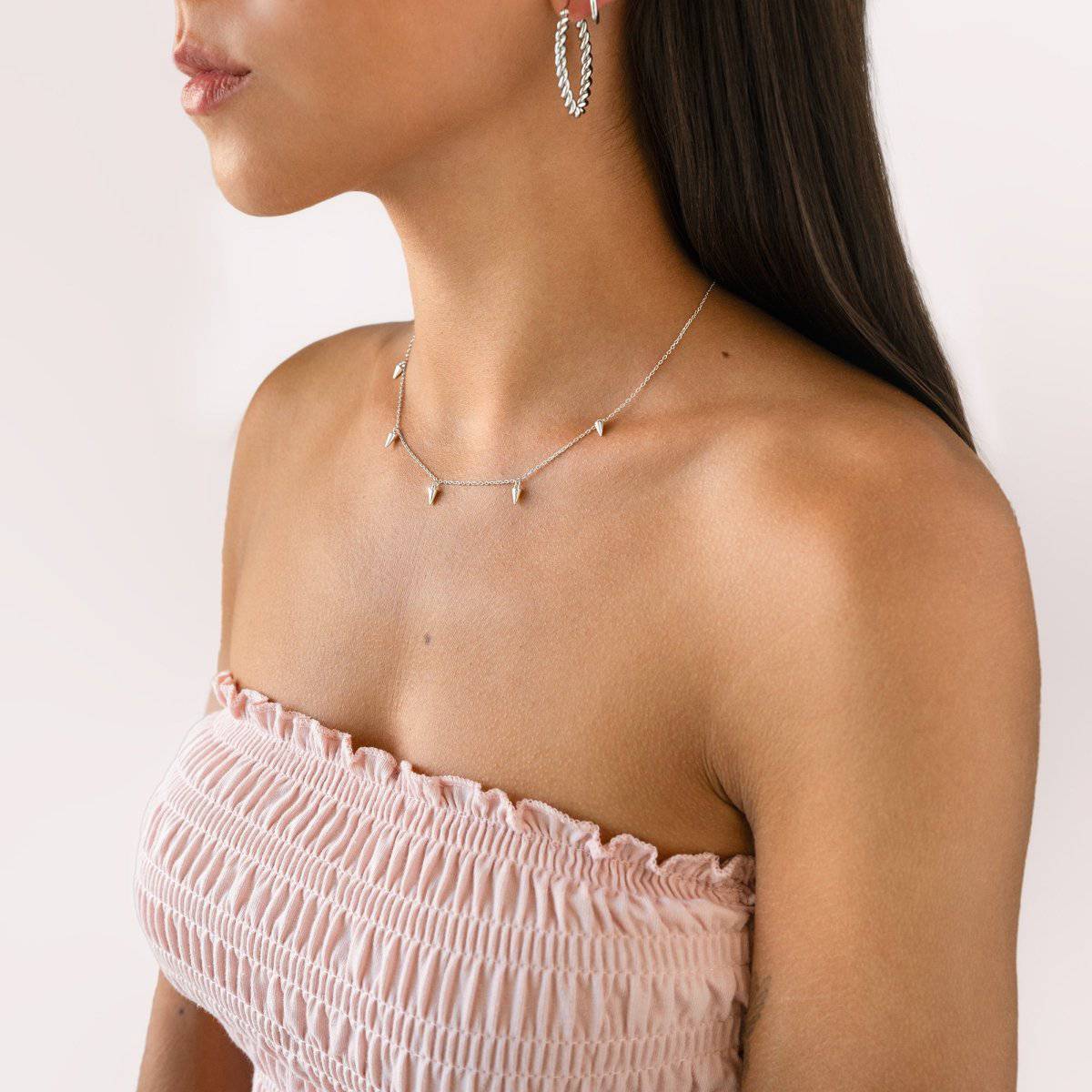 "Spiny" Necklace - Milas Jewels Shop