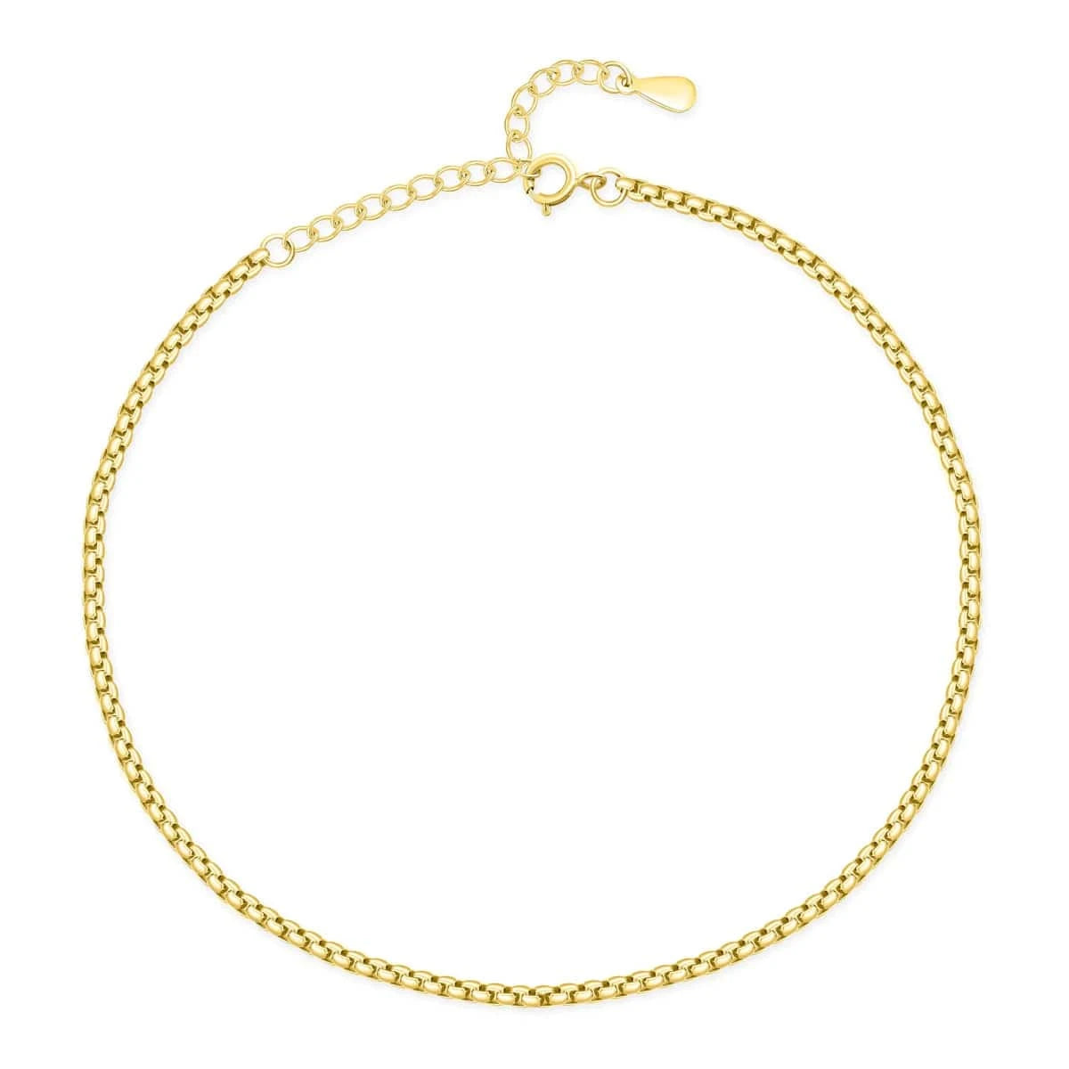 "Squares" Anklet - Milas Jewels Shop