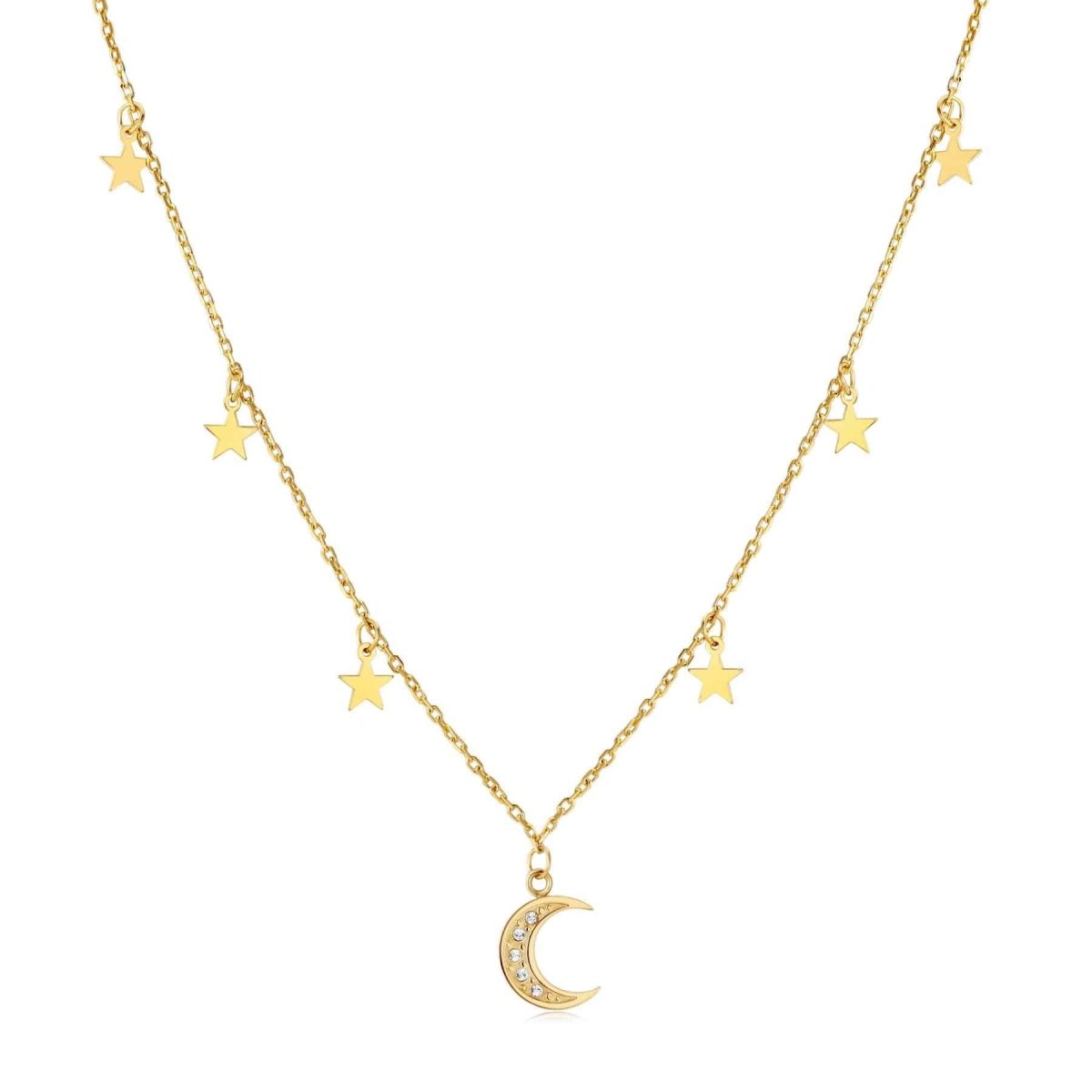 "Starry Moon" Necklace - Milas Jewels Shop