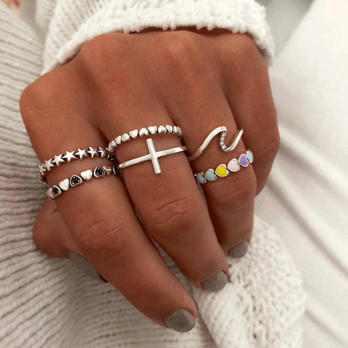 "Stars" Ring - Milas Jewels Shop