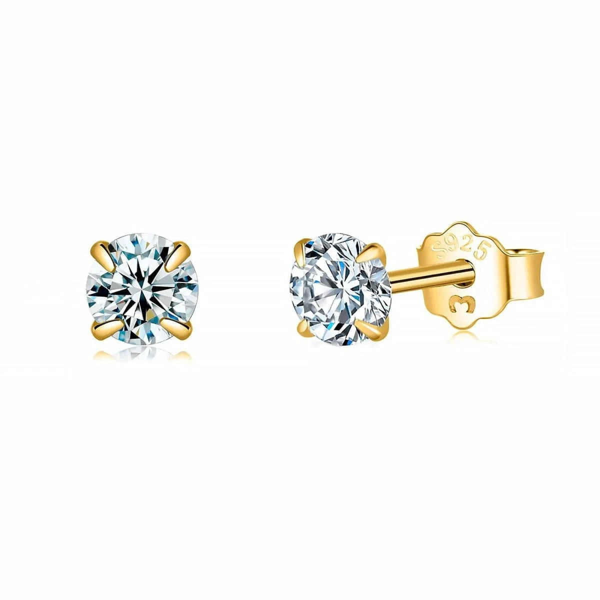 "Tiny Zirconia" Mini Earrings - Milas Jewels Shop