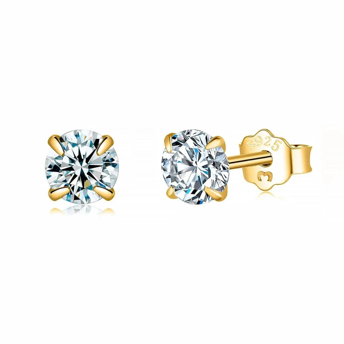 "Tiny Zirconia" Mini Earrings - Milas Jewels Shop