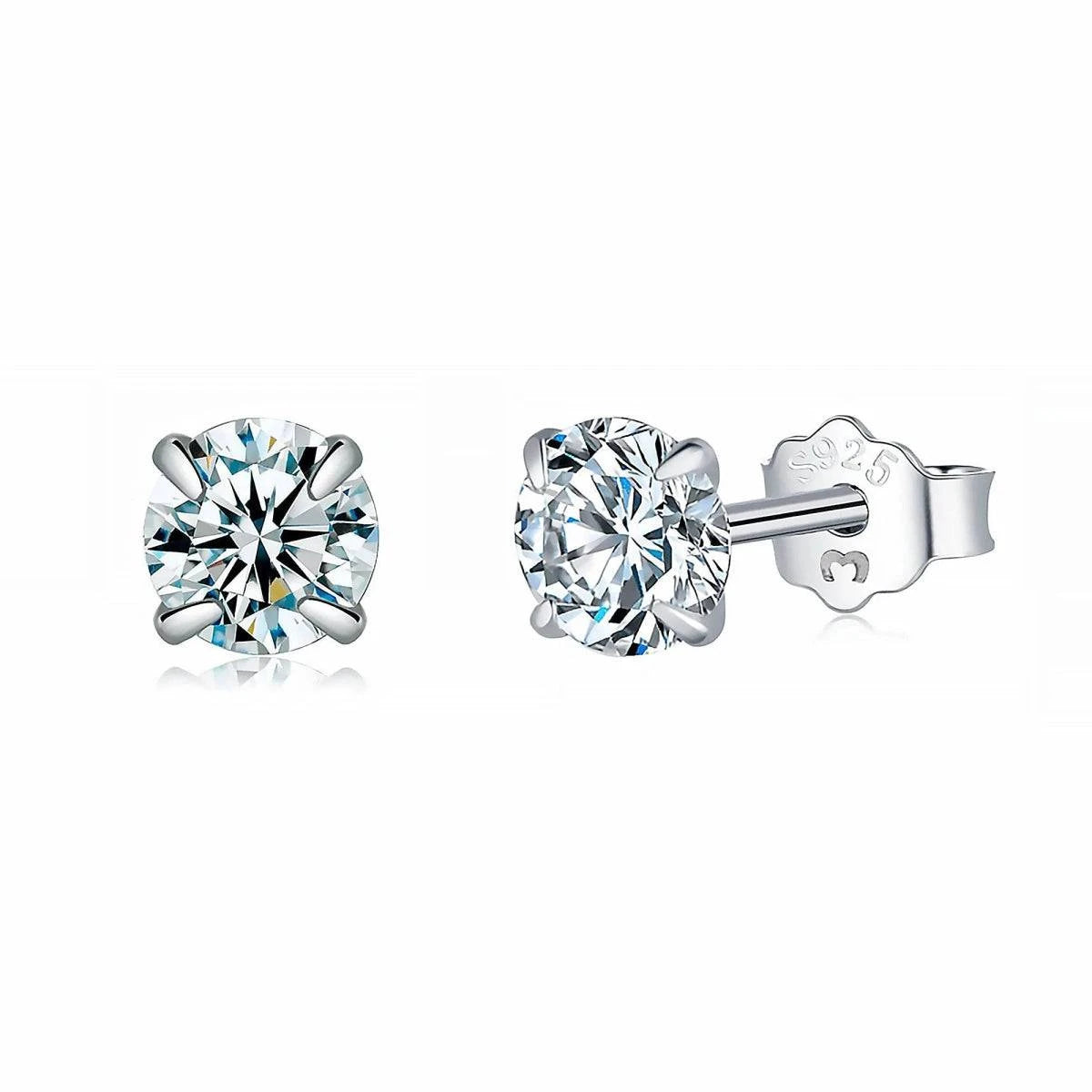 "Tiny Zirconia" Mini Earrings - Milas Jewels Shop