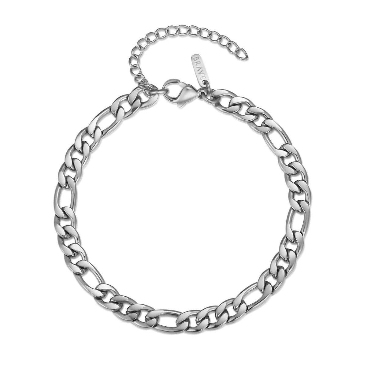 "Titanium" BRAVE Men's Bracelet - Milas Jewels Shop
