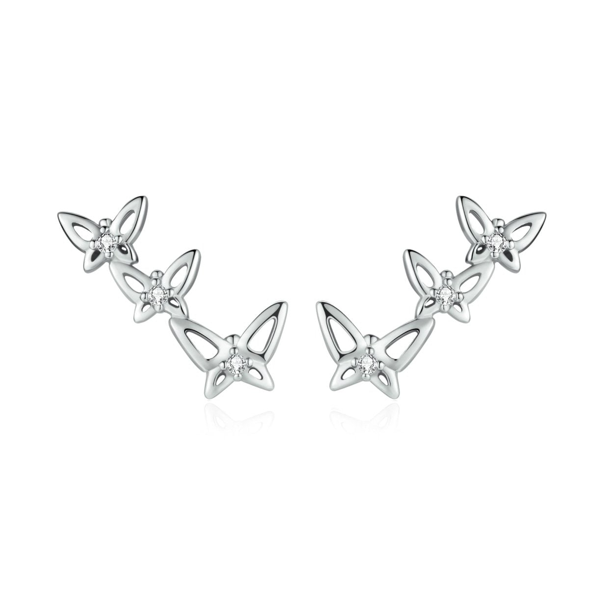"Triple Butterflies" Earrings - Milas Jewels Shop