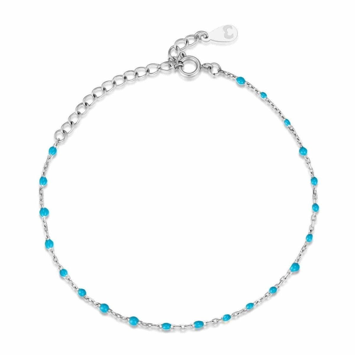 "Ultramarine Blue" Anklet - Milas Jewels Shop