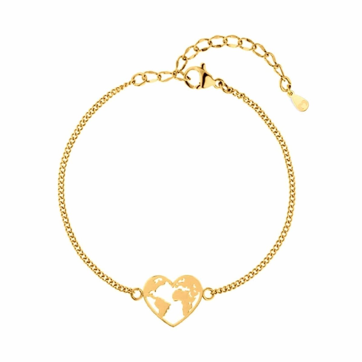"World Heart" Bracelet - Milas Jewels Shop