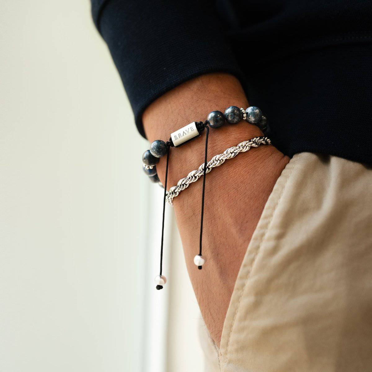 "Zafre" BRAVE Men's Bracelet - Milas Jewels Shop