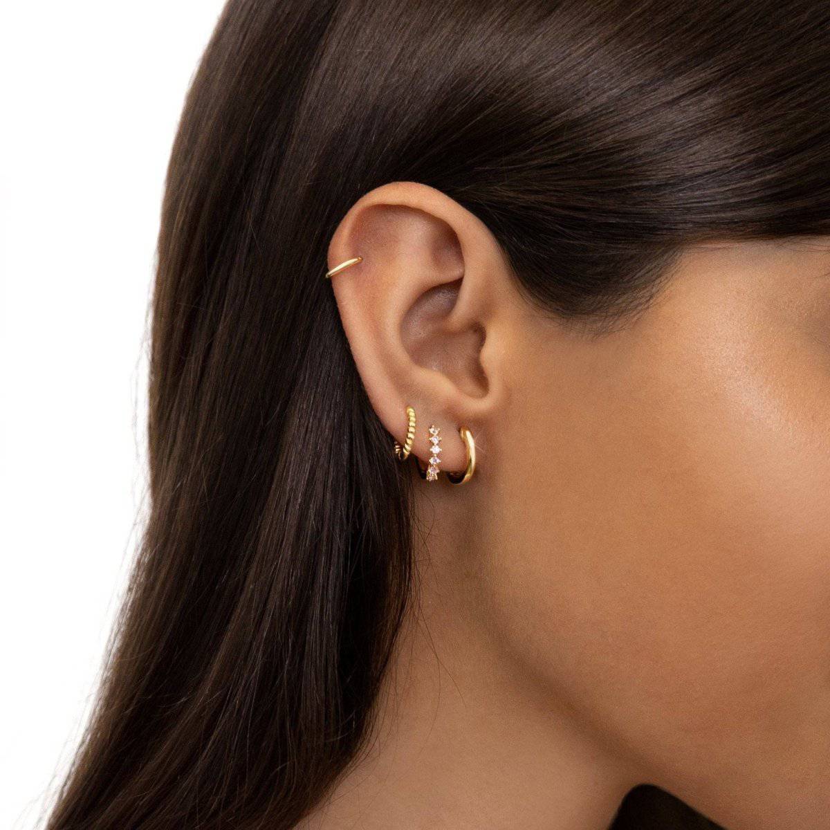 "Greenish Pink" Earrings - Milas Jewels Shop