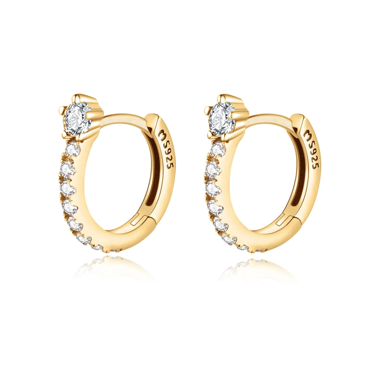 "Zirconium" Earrings - Milas Jewels Shop
